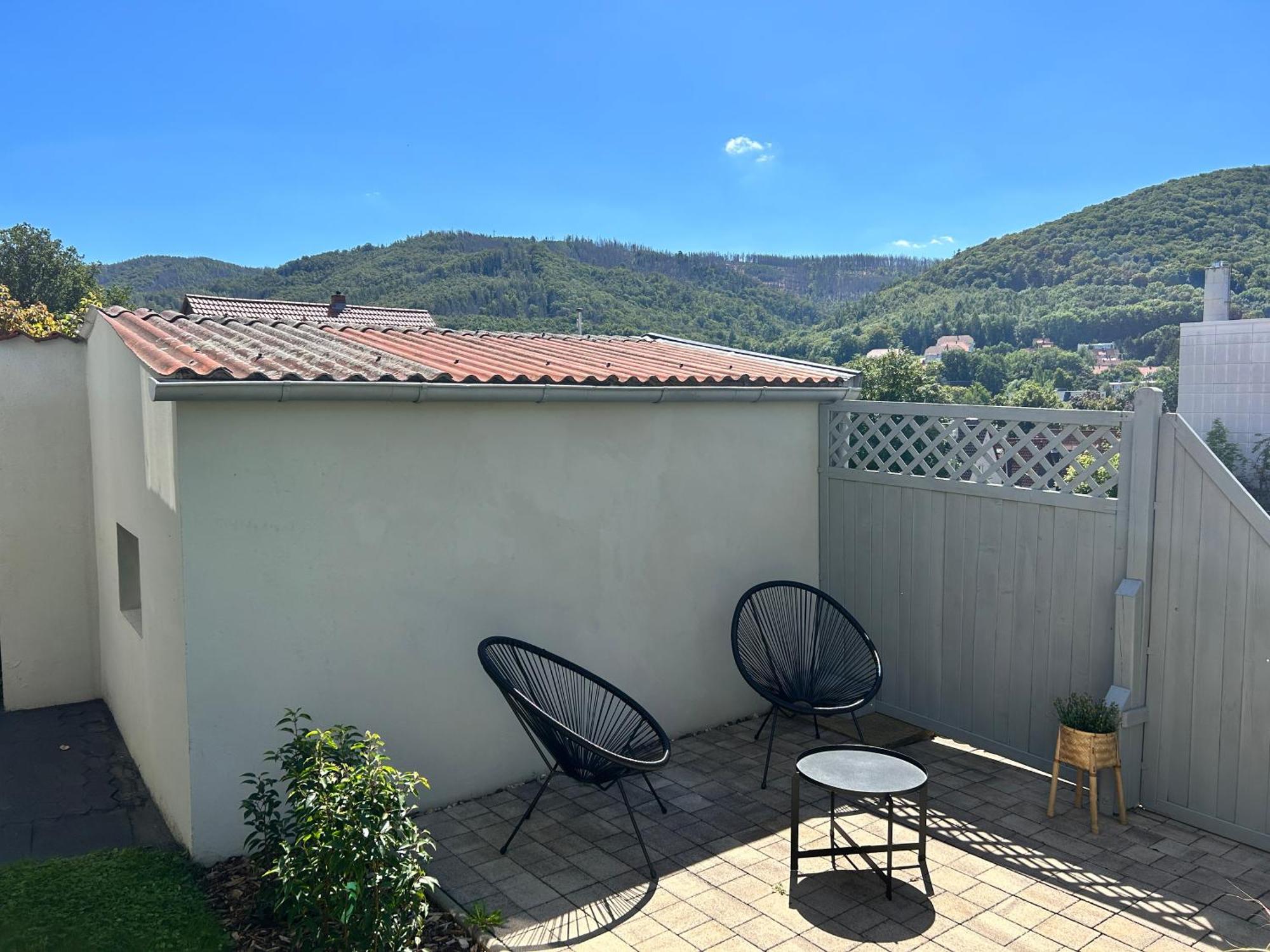 Wohnung Goethe'S Bergblick Bad Harzburg Buitenkant foto